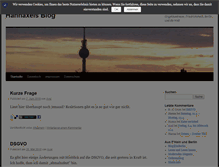 Tablet Screenshot of hannaxel.de